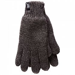 Heat Holders Men's Knit Gloves - Charcoal- Large
