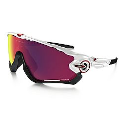 Jawbreaker (Asia Fit) - Polished White - Prizm Road Lens Sunglasses-No Color