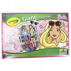 Crayola Giant Colouring Book - Barbie - 18 Pages