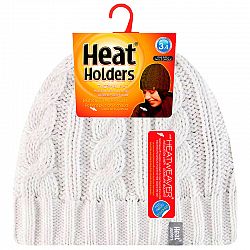 Heat Holders Ladies Cable Knit Toque - One Size - Assorted