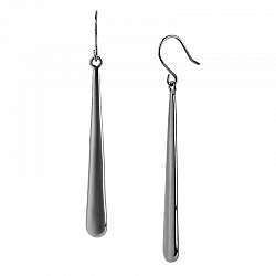 Kenneth Cole Stick Drop Earrings - Silver