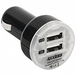 Axxess Mobility AXM-2USB-CLA Dual-USB Compact Device Charger