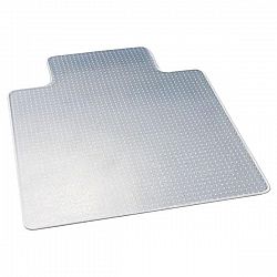 Deflecto CM13233COM Chair Mat with Lip for Carpets (45" x 53", Low Pile)