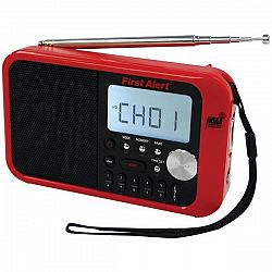 First Alert(R) SFA1100 Digital Tuning AM-FM Weather Band Radio