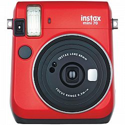 Fujifilm 16513918 Instax Mini 70 Instant Camera (Passion Red)