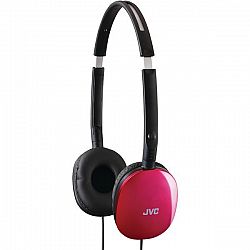 JVC(R) HAS160P FLATS Lightweight Headband Headphones (Pink)