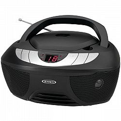 JENSEN(R) CD-475 Portable Stereo CD Player with AM-FM Radio