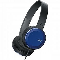 JVC HAS190MA Colorful On-Ear Headphones (Blue)