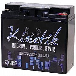 Kinetik(R) 40921 HC BLU Series Battery (HC600, 600 Watts, 18 Amp-Hour Capacity, 12 Volts)
