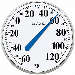 La Crosse Technology 13.5" Round Thermometer LCR104114