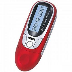 Naxa(R) NM105RD 4GB MP3 Player with FM Radio (Red)