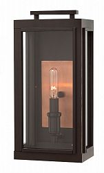 2910OZ-LL - Hinkley Lighting - Sutcliffe - 14 Inch One Light Outdoor Small Wall Mount 5W LED Candelabra Base Oil Rubbed Bronze Finish -