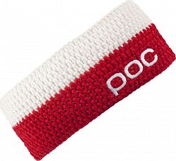 Race Stuff Headband-Glucose Red - Hydrogen White