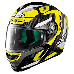 X-Lite X-803 Mastery Ultra Carbon Helmet-Yellow-Black-2XL