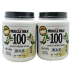 Cytosport Muscle Milk 100 Calories 2-pack Vanilla - Gluten Free