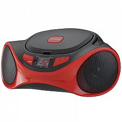 Sylvania Bluetooth Portable Stereo - Red - SRCD1063BTRED