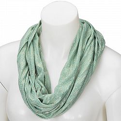 In Style Infinity Scarf - Metallic - Assorted