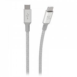 Scosche StrikeLine Premium Braided Dual USB-C Cable - SCCCB4SRSP