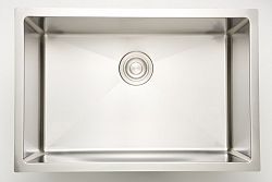 AI-27665 - American Imaginations - 27 Inchx18 Inchx10 Inch Undermount Kitchen Sink for Wall Mount Center DrillingStainless Steel Finish -