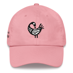 Sankofa Bird Dad hat - Pink