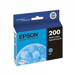 Epson 200 Durabrite Ultra Ink T200 Standard-Capacity Ink Cartridge - Cyan - T200220-S