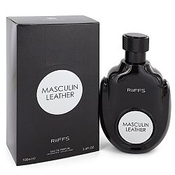 Masculin Leather Cologne 100 ml by Riiffs for Men, Eau De Parfum Spray