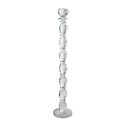329018 - GUILD MASTER - Harlow Crystal - 32 Large Candle Holder Clear Finish - Harlow Crystal