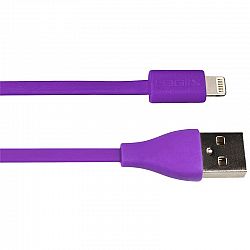 Logiix Flat Flex Jolt Lightning Cable - 1.5m - Purple - LGX10875