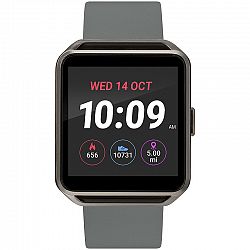 Timex iConnect Square Smartwatch - Grey - TW5M31300TO