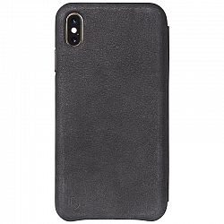 Decoded Slim Leather Wallet Case for iPhone Xs Max - Black - DCD8IPO65SW3BK