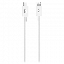 Logiix Sync and Charge Jolt 1.5M Lightning Cable - White - LGX-12863