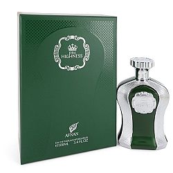 His Highness Green Cologne 100 ml by Afnan for Men, Eau De Parfum Spray (Unisex)