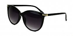 George Womens Black Oversized Cateye Sunglasses Black O/S