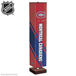 Montreal Canadiens® NHL® Floor Lamp With Foot Pedal Switch