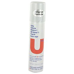 Designer Imposters U You Deodorant Body Spray (Unisex) By Parfums De Coeur - 2.5 oz Deodorant Body Spray