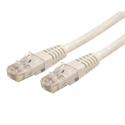 Startech CAT6 Molded Gigabit Patch Cable, 3 Foot 0.9 m , 650 MHZ, White