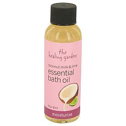 Coconut Milk & Lime Moisturize Bath Oil By The Healing Garden - 2 oz Moisturize Bath Oil