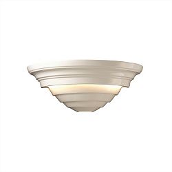 CER-1555W-PATV - Justice Design - Supreme Outdoor Sconce Verde Patina Finish (Smooth Faux)Smooth Faux - Ceramic