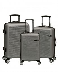 Rockland Skyline 3-Pc. Hardside Luggage Set
