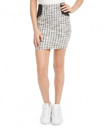 Material Girl Juniors' Plaid Jacquard Mini Skirt, Created for Macy's
