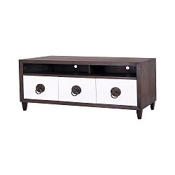 581-BEL-2747129 - Bailey Street Home - Highlands Gate - 68-inch Entertainment ConsoleCappucino Foam/Euro Market Grey Stain Finish - Highlands Gate