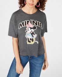 Modern Lux Juniors' Minnie Mouse Graphic-Print T-Shirt