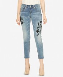 Silver Jeans Co. Embroidered Girlfriend Jeans