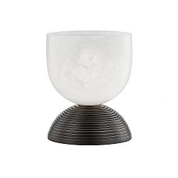 L465-OB - Hudson Valley Lighting - Aragon - 10 Inch 8W 1 LED Table Lamp Old Bronze Finish with White Spanish Alabaster Shade - Aragon