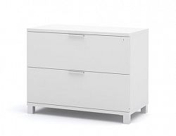 Bestar Pro-Linea Assembled Lateral File White