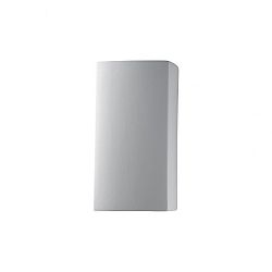CER-5910W-STOC - Justice Design - Ambiance - Small ADA Rectangle Closed Top Outdoor Wall Sconce Carrara Marble E26 Medium Base IncandescentChoose Your Options - AmbianceG��