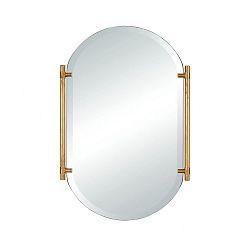 1114-380 - Elk Home - Actor's Chapel - 30 Inch Wall Mirror Clear/Gold Finish - Actor's Chapel