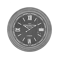 351-10245 - Elk Home - London - 27 Inch Wall Clock Preda Aged Grey Finish - London