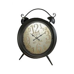 3214-1008 - Elk Home - Picpus - 36 Inch Clock Dark Rust/Pewter/Burlap Finish - Picpus