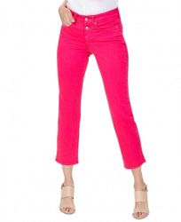Nydj Marilyn Button-Fly Ankle Jeans